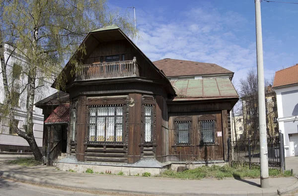 stock image Russia. Yaroslavl. Old Wooden House