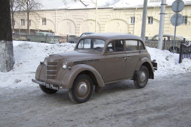 Retro araba moskvich - 400, 401