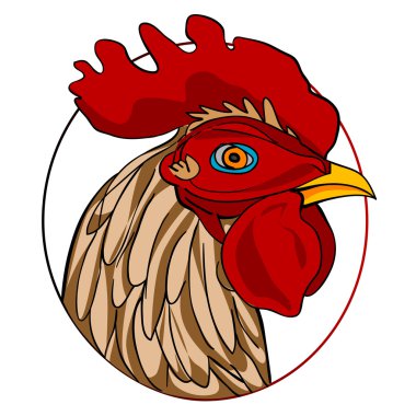 Cock sign clipart