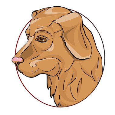 Dog sign clipart