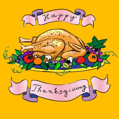 Thanksgiving turkey clipart