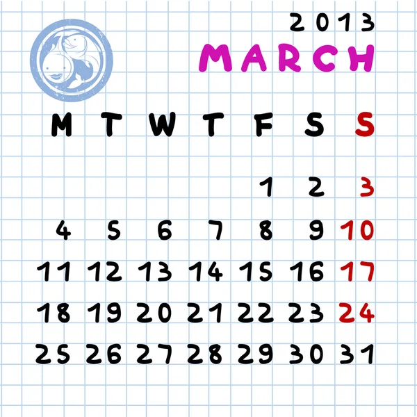 Março 2013 — Fotografia de Stock