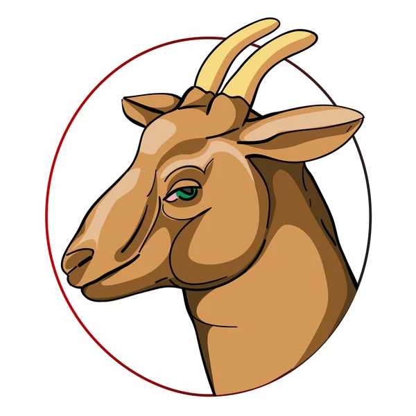Знак козы — стоковое фото