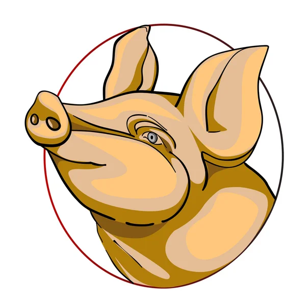 Porc знак — стокове фото