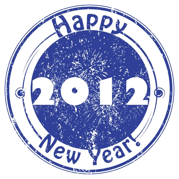2012 happy new year — Stock Photo, Image