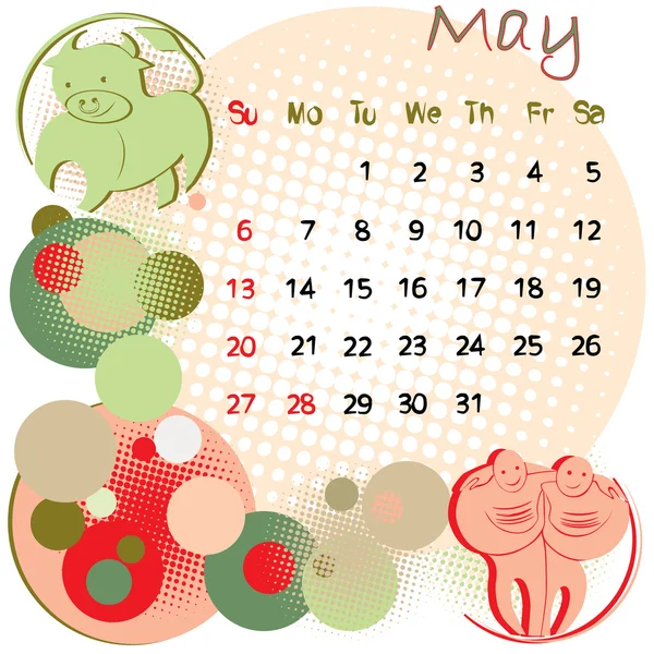 Feiertage im Mai 2012 — Stockfoto