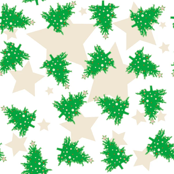 クリスマスツリーのパターン — ストック写真