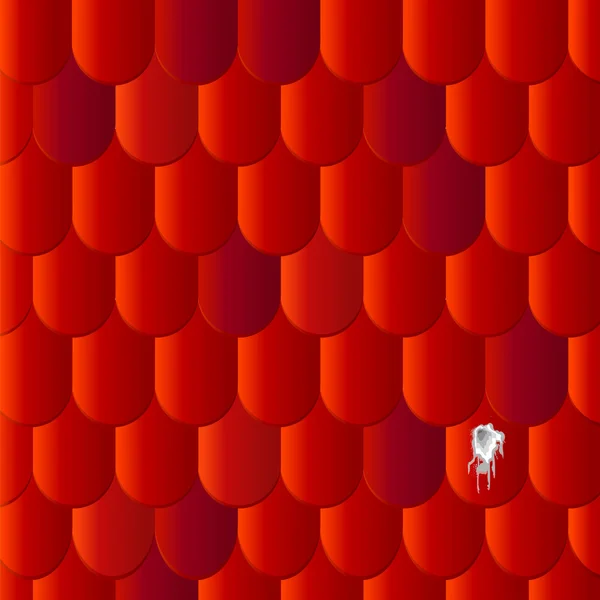 Red ceramic tiles texture — Stock Photo, Image