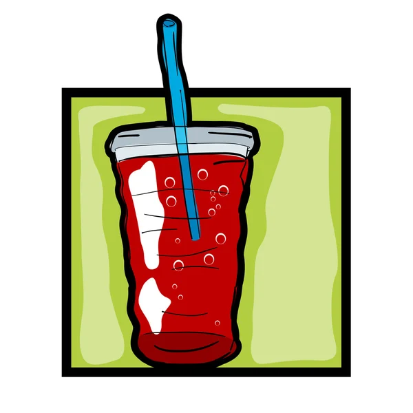 Clip Art frisches Soda — Stockfoto