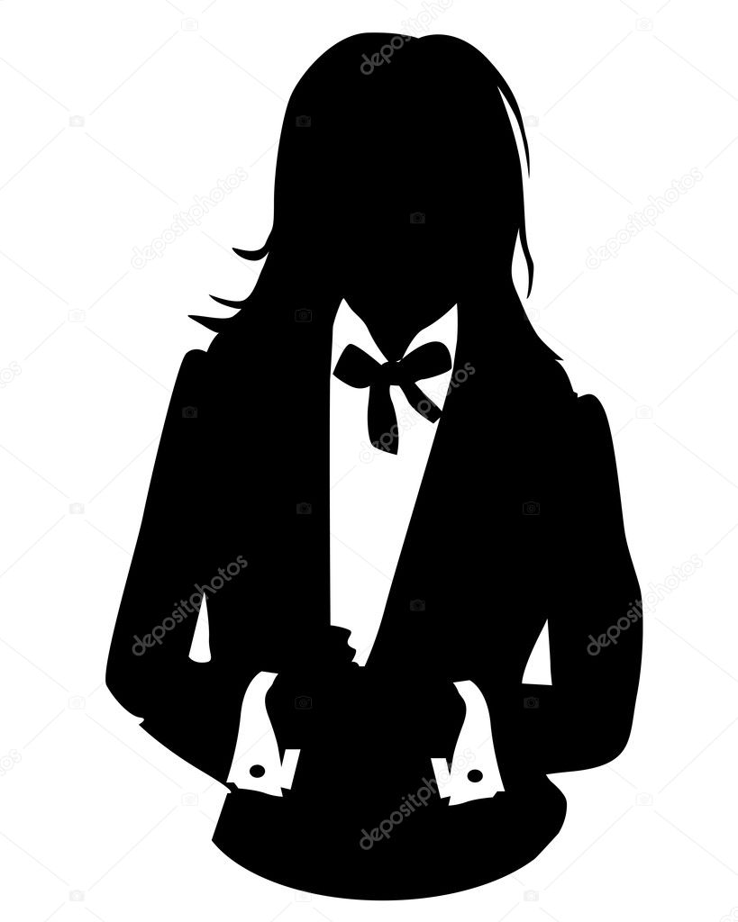 Business woman, suit avatar