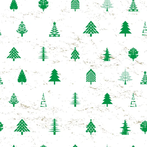 Abstract kerstboom patroon — Stockfoto