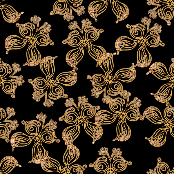 Marco floral abstracto — Archivo Imágenes Vectoriales