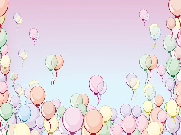 çok renkli balonlar