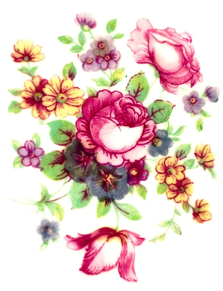 Vintage Blumen Muster lizenzfreie Stockfotos