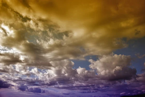 Nuvole e cielo Fotografia Stock