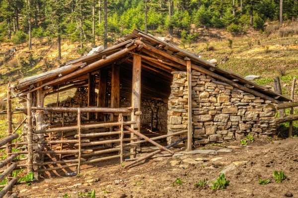 stock image Yak Herder's Home