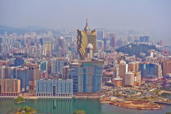 Aerial view Macau, China — Stock Photo, Image