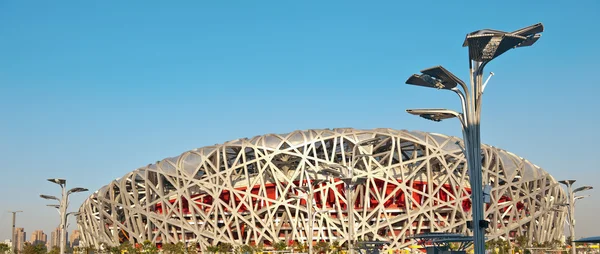 Nationale stadion van Peking - nest van de vogel — Stockfoto