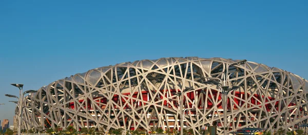 Pekings Nationalstadion - das Vogelnest — Stockfoto
