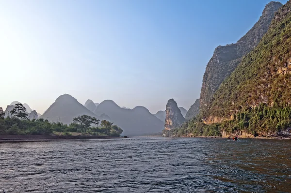 Yangshuo li Fluss, Guilin, China — Stockfoto