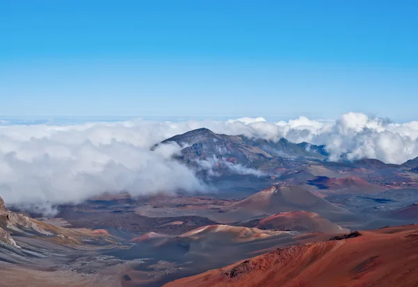 stock image Haleakala Volcano and Crater Maui Hawaii
