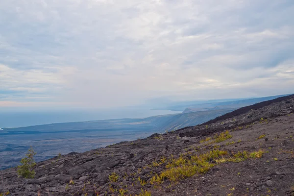 Blick von der Kraterkettenstraße auf der großen Insel Hawaii — Stockfoto