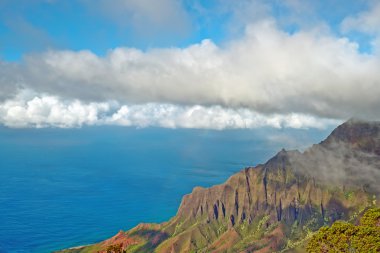 Kalalau Vadisi uyanık - kauai, hawaii