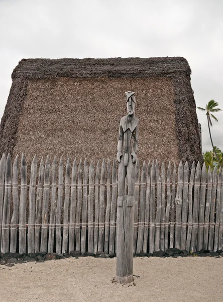 Национальный исторический парк Пухонуа-О-Хонаунау — стоковое фото