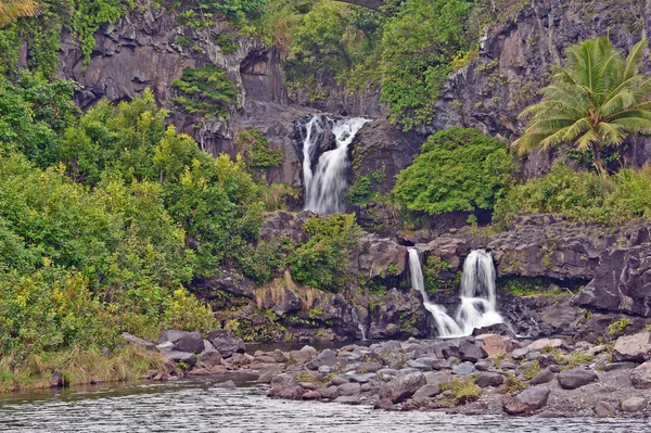 Sete Piscinas Sagradas de Maui — Fotografia de Stock