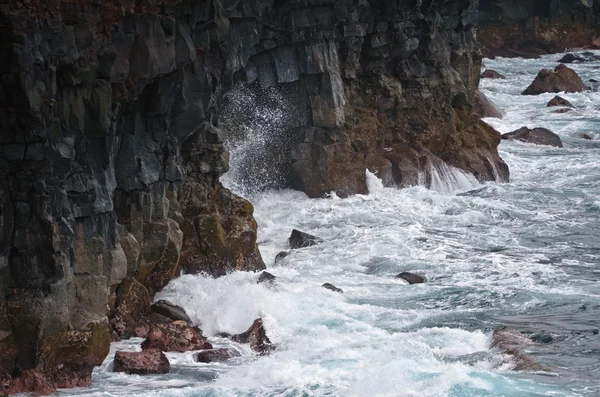 Maui Coastline roches de lave Îles Hawaï — Photo