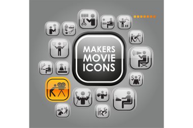 Maker Movie Icons clipart