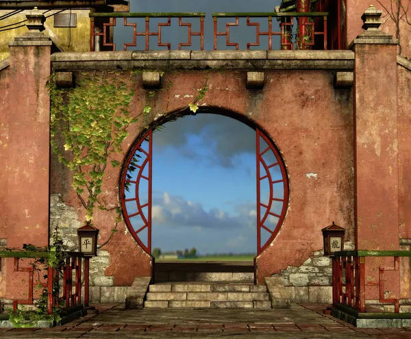O Portão Redondo — Fotografia de Stock