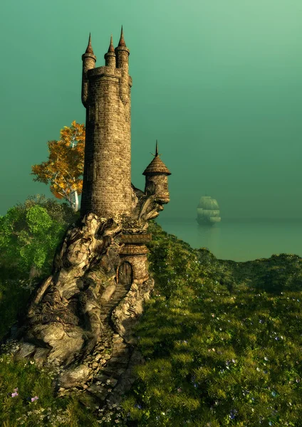 Sihirbazlar Kulesi — Stok fotoğraf