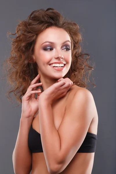 Woman with makeup — Stock Photo, Image
