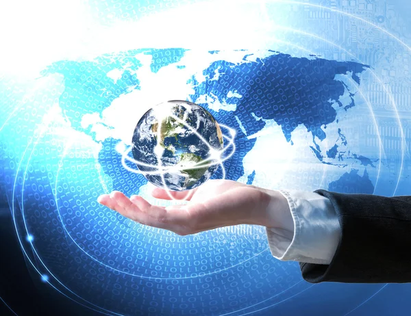 World business connection concept — Stock Photo, Image