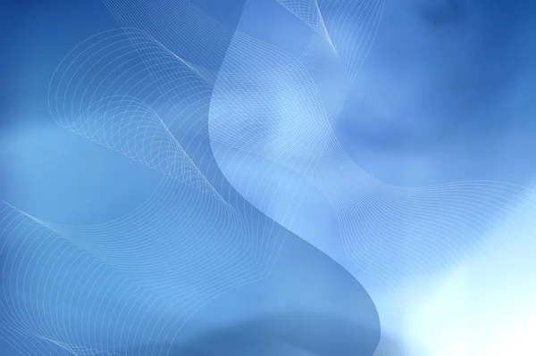 Абстрактные волны синий фон бизнеса — стоковое фото