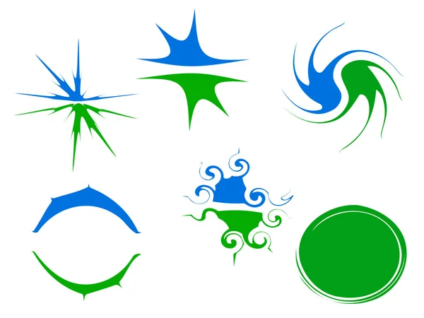 Логотип елементів — стокове фото