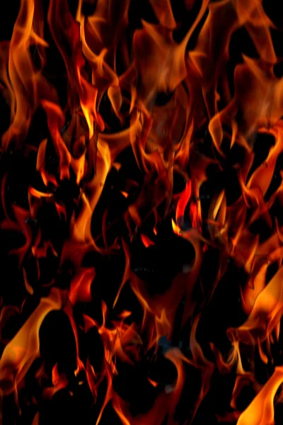 Feuer isoliert — Stockfoto