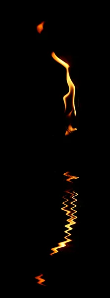 Brand i vattnet — Stockfoto