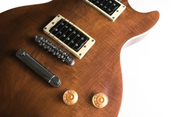 Elszigetelt elektromos gitár — Stock Fotó