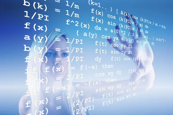 Mathematics formula — Stock Photo, Image
