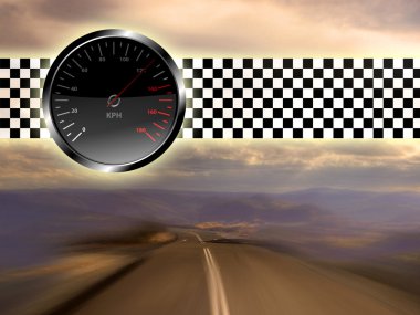 Speedometer clipart