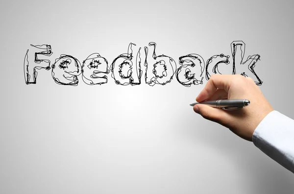 Processo de feedback — Fotografia de Stock