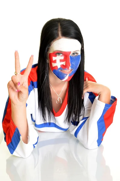 Slovakça fan — Stok fotoğraf