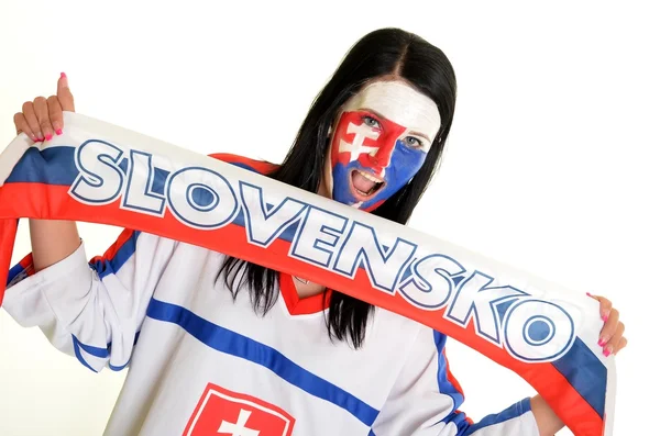 スロバキア語ファン — ストック写真