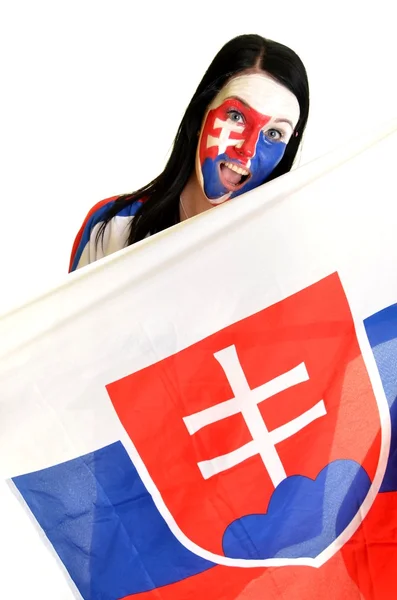 Fan slovaque — Photo