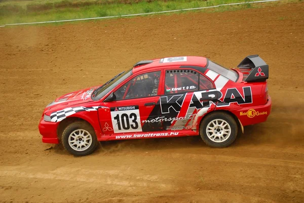 stock image Vehicle in the Rally