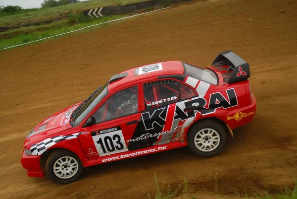 stock image Vehicle in the Rally