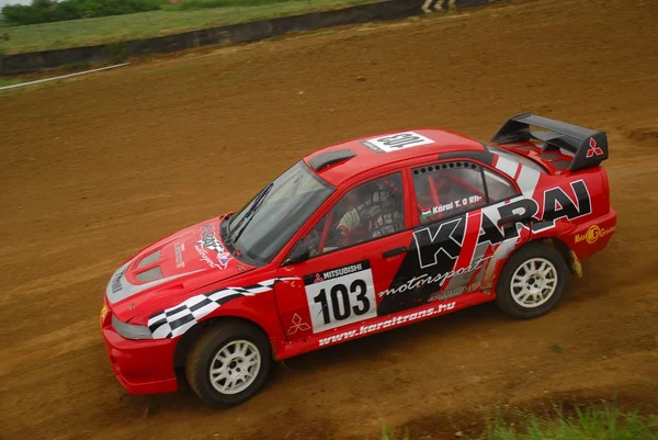 stock image Vehicle in the Rally