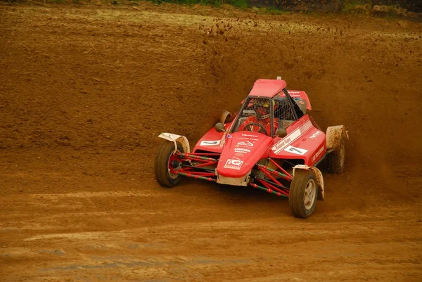 Véhicule dans le Rallye — Photo